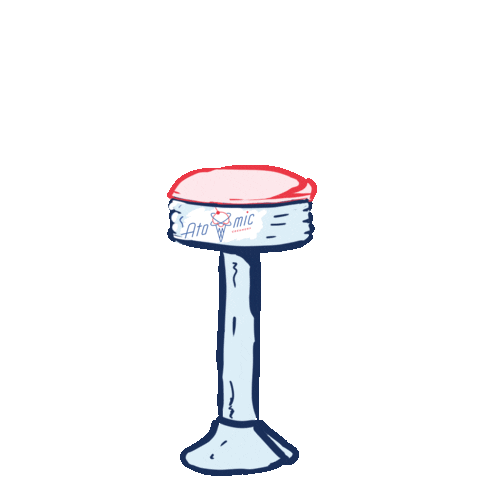 Atomic Creamery Sticker