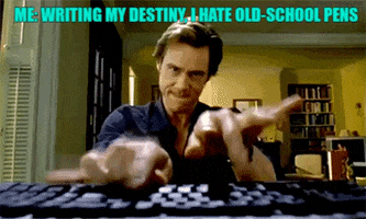 Pen Typing Wrtting GIF