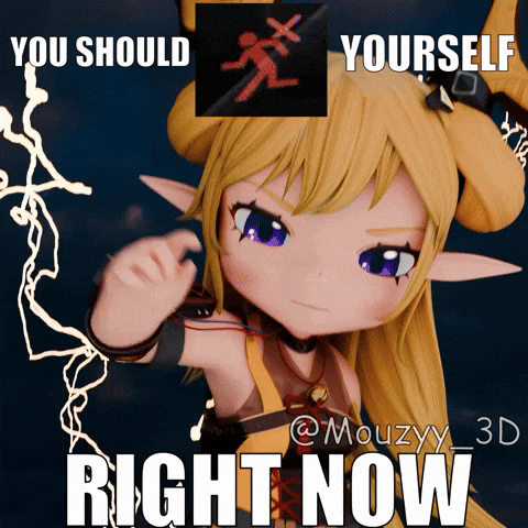Lightning Die GIF
