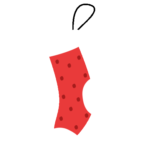 Christmas Sock Sticker