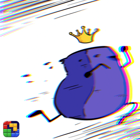 Block Running GIF