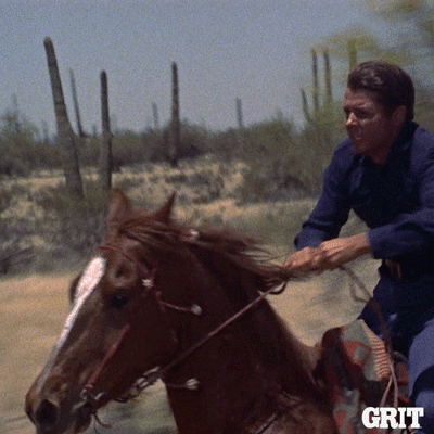 Running Away Wild West GIF by GritTV