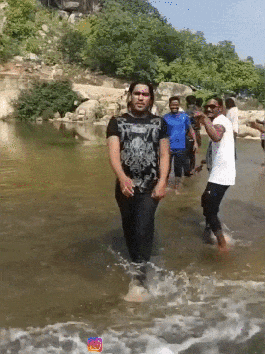 Water Dhoni GIF