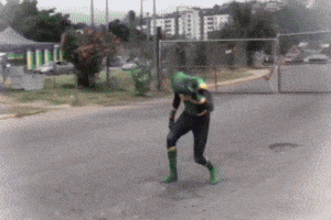 Spiderman Jamaica GIF