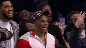 proud lets go GIF by NBA