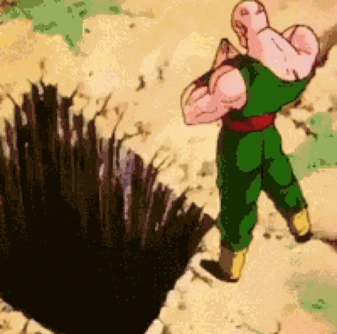 Dragon Ball Z Tien GIF