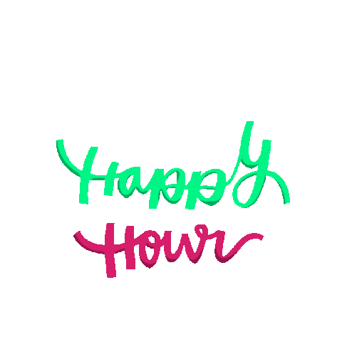 Happy Hour Friday Sticker by Agência Camaleon