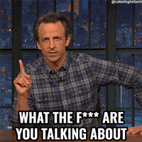 Seth Meyers What GIF by Late Night with Seth Meyers
