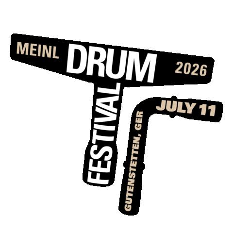 Drums Drummer Sticker by Meinl Cymbals