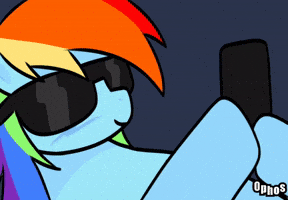 Rainbow Sunglasses GIF