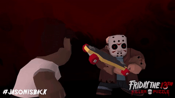friday the 13th comedy GIF by Blue Wizard