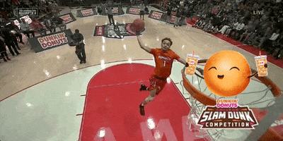 college basketball GIF by Dunkin’ Donuts