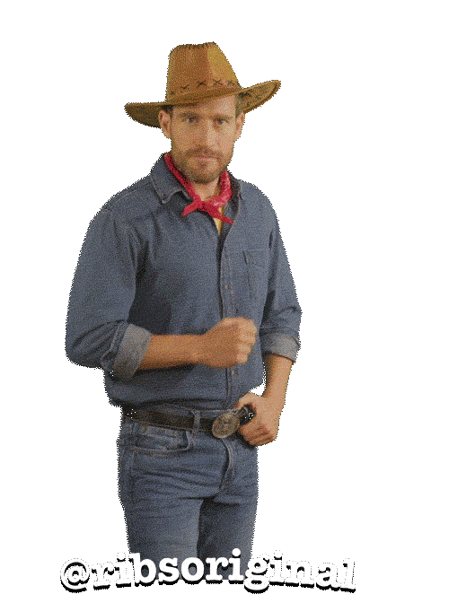 Sexy American Sticker by RibsOriginal