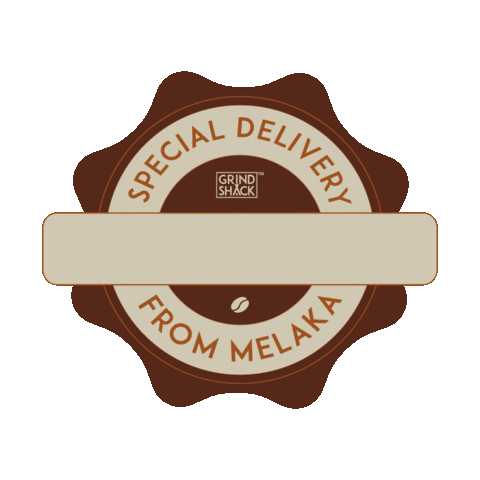 Delivery Kopi Sticker by Grind Shack