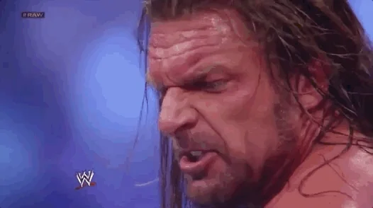 stay down triple h GIF by WWE