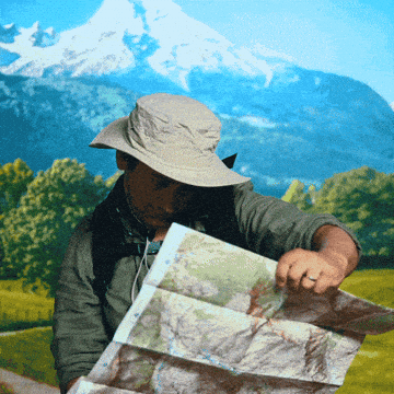 Giphy - Confused Mountain GIF by Lidl Voyages