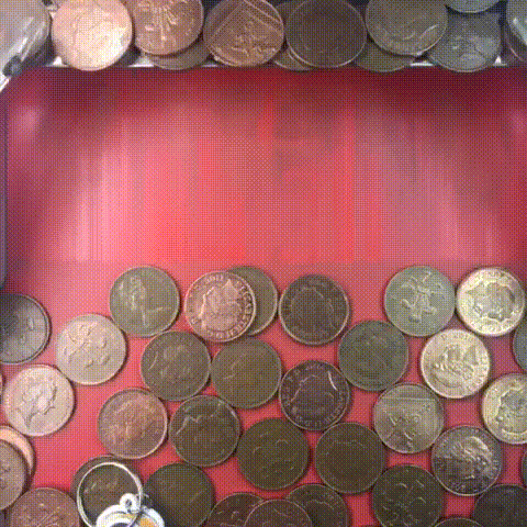 slot machine coins fall gif