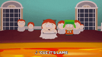 kyle broflovski singing GIF by South Park 