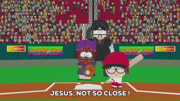 baseball throwing GIF by South Park 