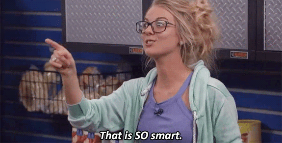 Nicole That Is So Smart GIF by Big Brother - Find & Share ...