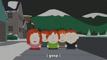 shocked ginger GIF by South Park 