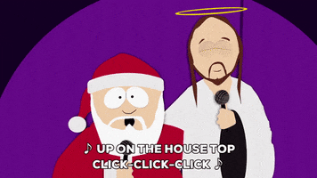 speaking santa claus GIF by South Park 