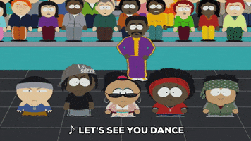 dance butters scotch GIF by South Park 