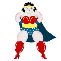 Wonder Woman Girl GIF by sofiahydman