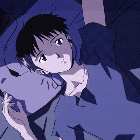 antoniobellucci shinjiikari #evangelion #glitch GIF