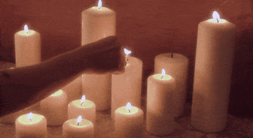 All Saints Day Candles GIF by Tennis