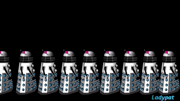exterminate doctor who GIF by ladypat