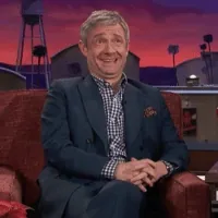 martin freeman lol GIF by Team Coco
