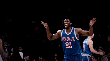 Happy Philadelphia 76Ers GIF by NBA