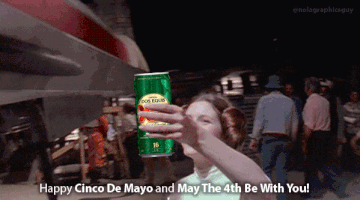 nolagraphicsguy cinco de mayo star wars may the 4th be with you GIF