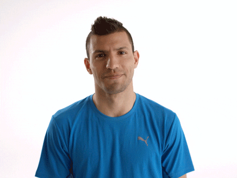 Happy Sergio Aguero GIF by PUMA - Find & Share on GIPHY