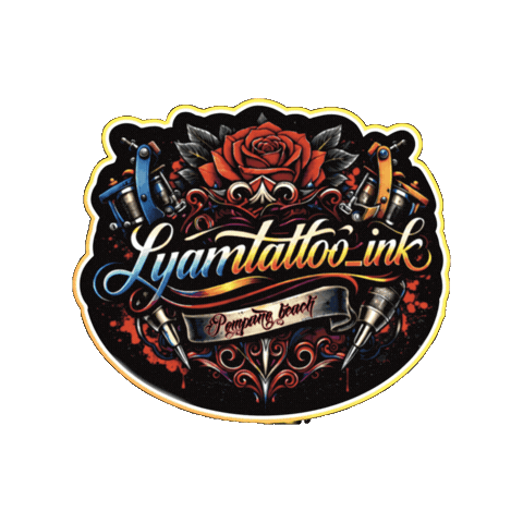 Pompanobeach Sticker by TheTatuTribe