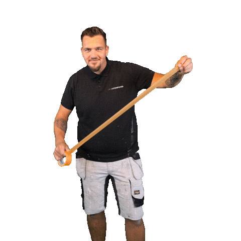 Uw Latex Spuiter Sticker