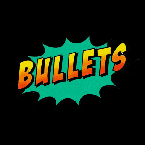 BULLETS_COMICS fire shoot bomb blast GIF