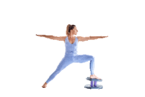 Warrior 2 Yoga Sticker by StrongBoard Balance