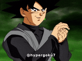 Goku Black Clapping GIF