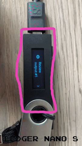 Ledger Nanos GIF