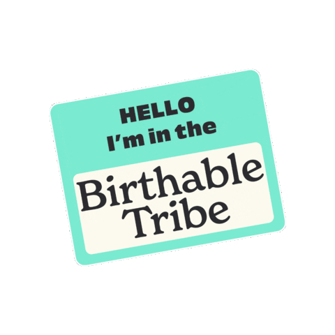 Birthable Sticker