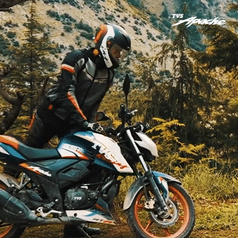 Bike Adventure GIF by TVS Apache Series Official