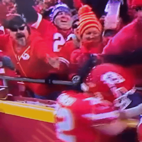 Kc Chiefs Drinking GIF by Andrew