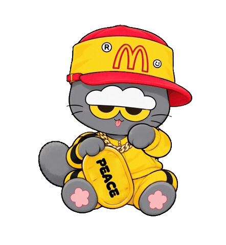 G Dragon Mcdonalds Sticker