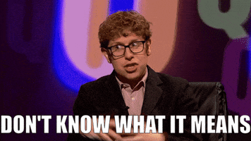 Confused Bbc GIF by The QI Elves