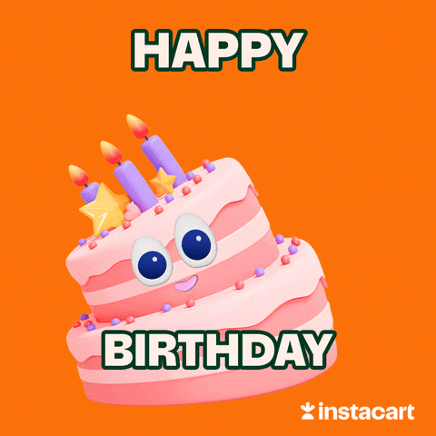 Happy Birthday Celebration GIF by Instacart