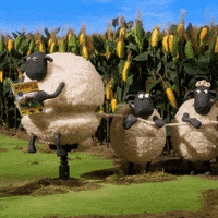 Bored Shaun The Sheep GIF by Aardman Animations