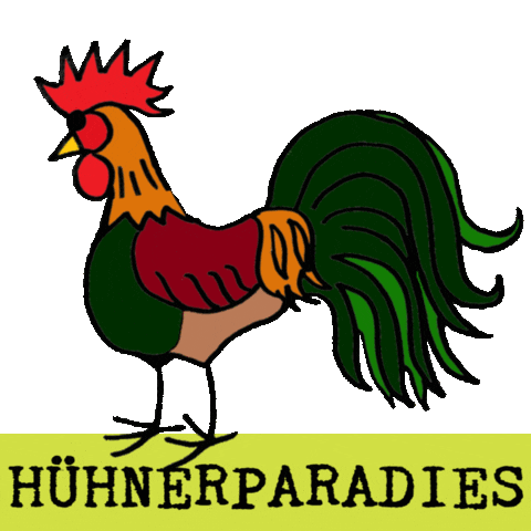 Hahn Sticker