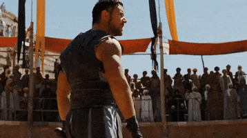 Russell Crowe Gladiator GIF by MOODMAN
